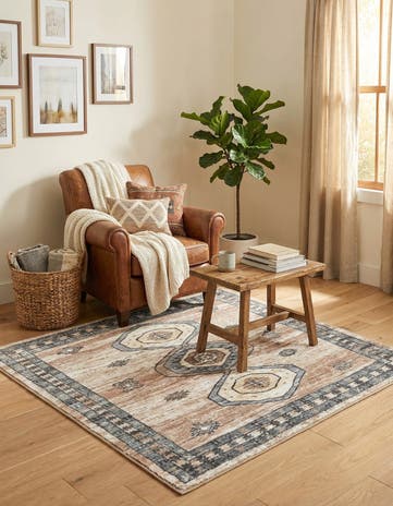 3' 3 x 3' 3 Medina Square Rug