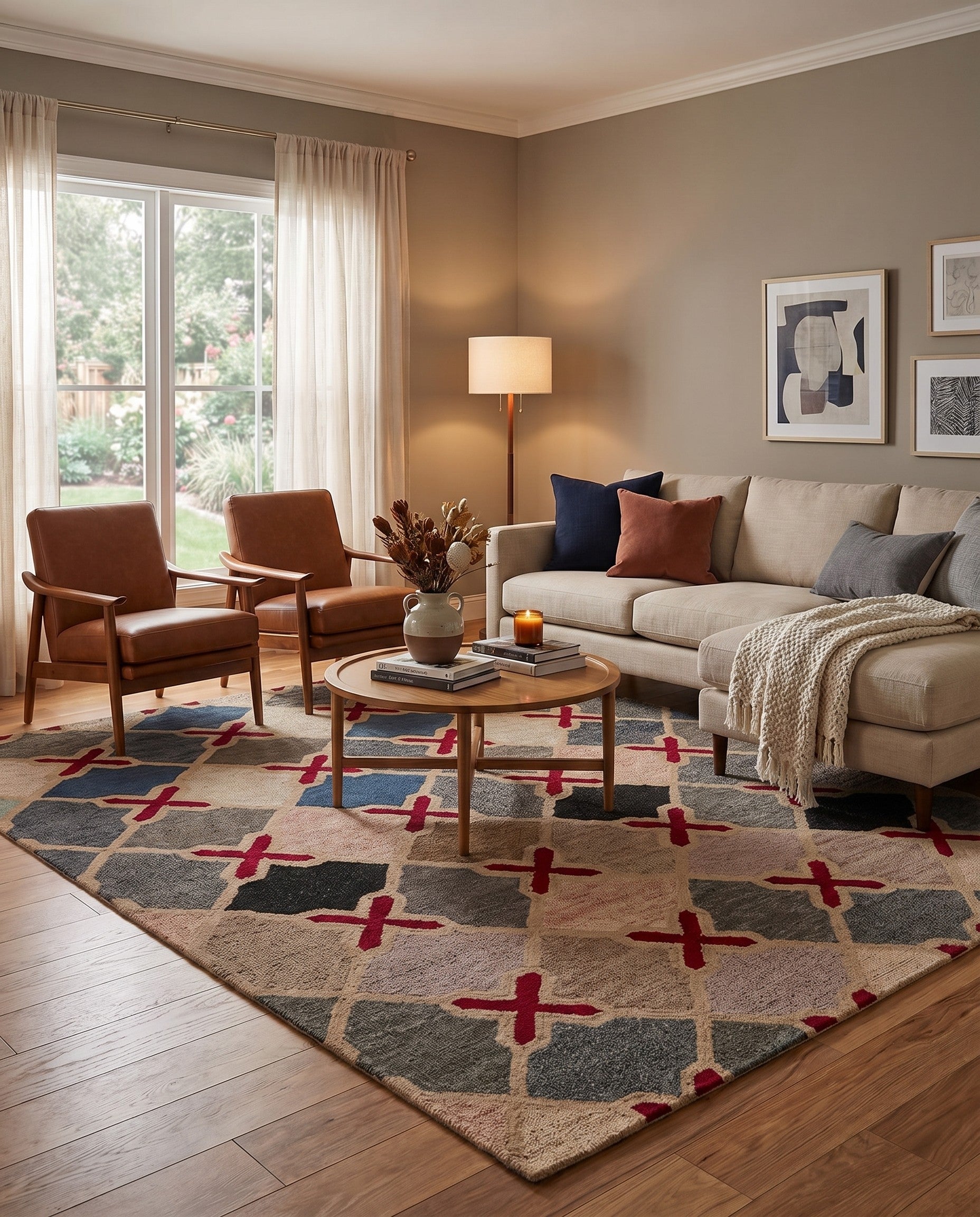 8' 1 x 10' 1 Luna Wool Rug