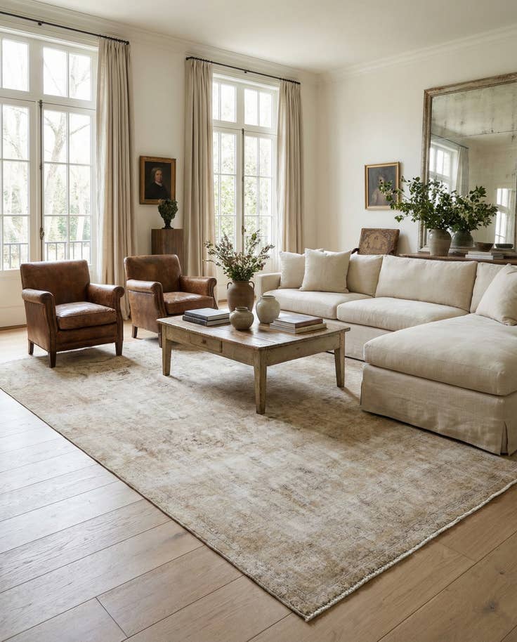 Detail image of 9' 4 x 12' 1 Hand Knotted Ultra Vintage Persian Wool Rug