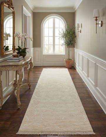 3' 3 x 13' Hand Knotted Darya Wool Runner Rug