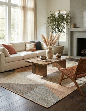Hand Woven Kilim Jute Rug