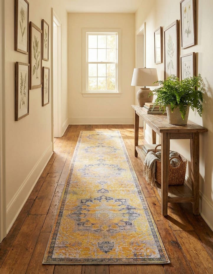 2' x 13' Washable Francesca Runner Rug