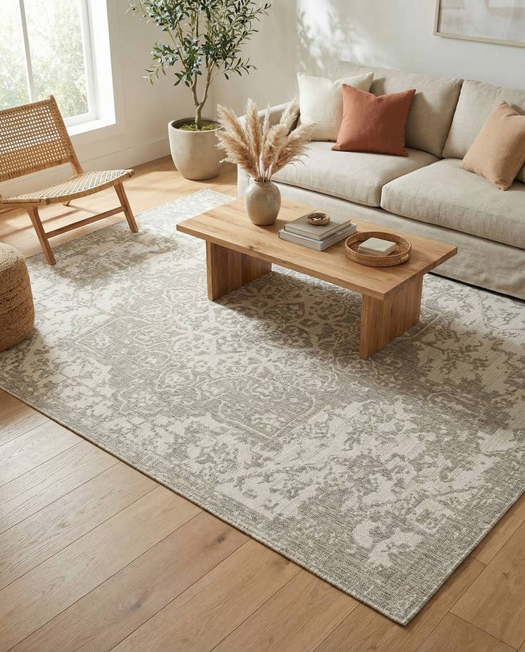 Detail image of 6' x 9' Easy-Clean Jill Zarin Dubai Indoor / Outdoor Rug