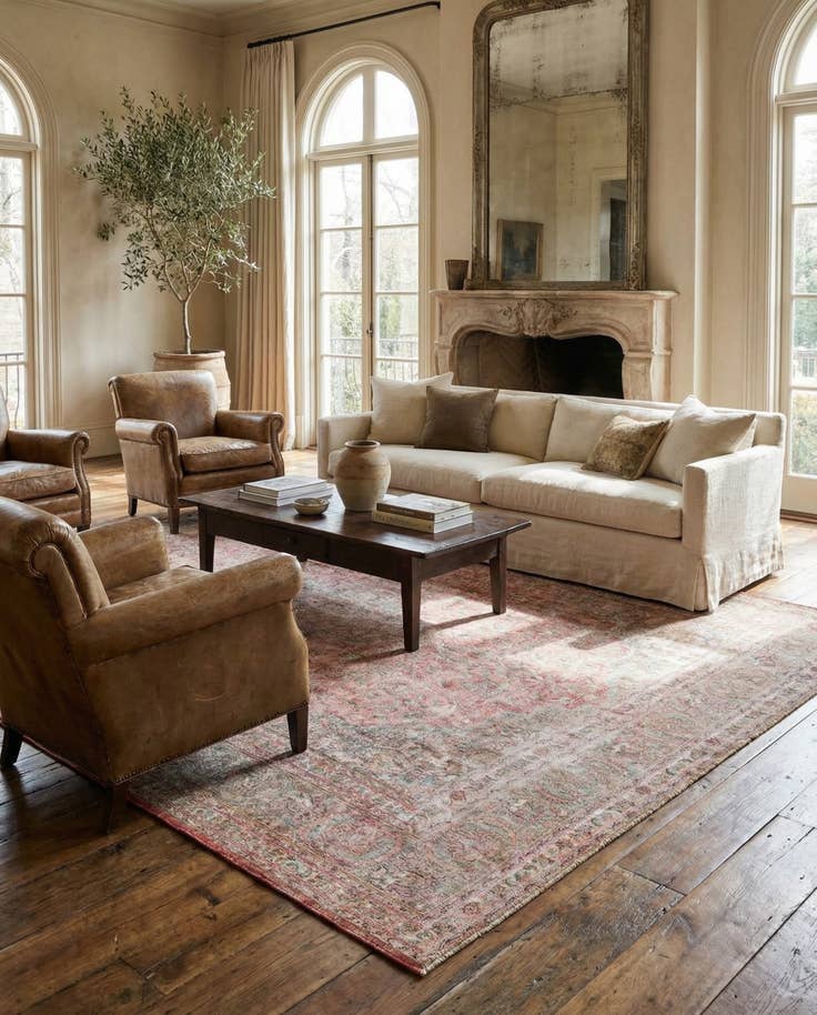 Detail image of 9' 8 x 12' 4 Hand Knotted Ultra Vintage Persian Wool Rug