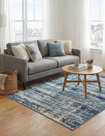 Blue Malibu Rug
