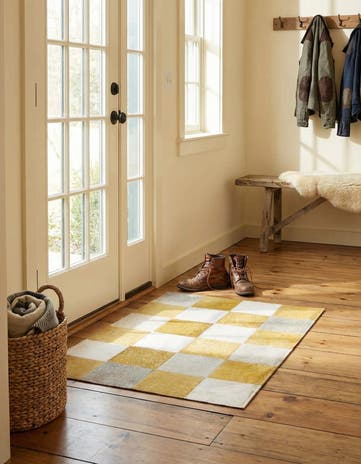 2' 1 x 3' Cowhide Rug