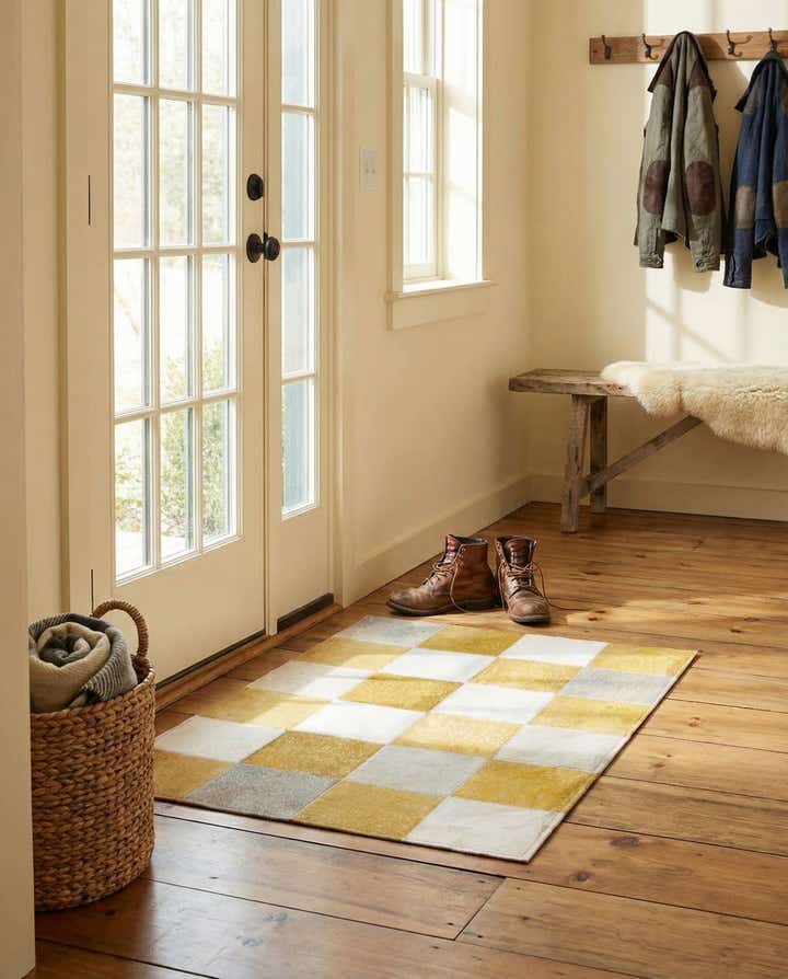 2' 1 x 3' Cowhide Rug