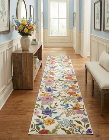 2' 7 x 16' 5 Blossom Runner Rug