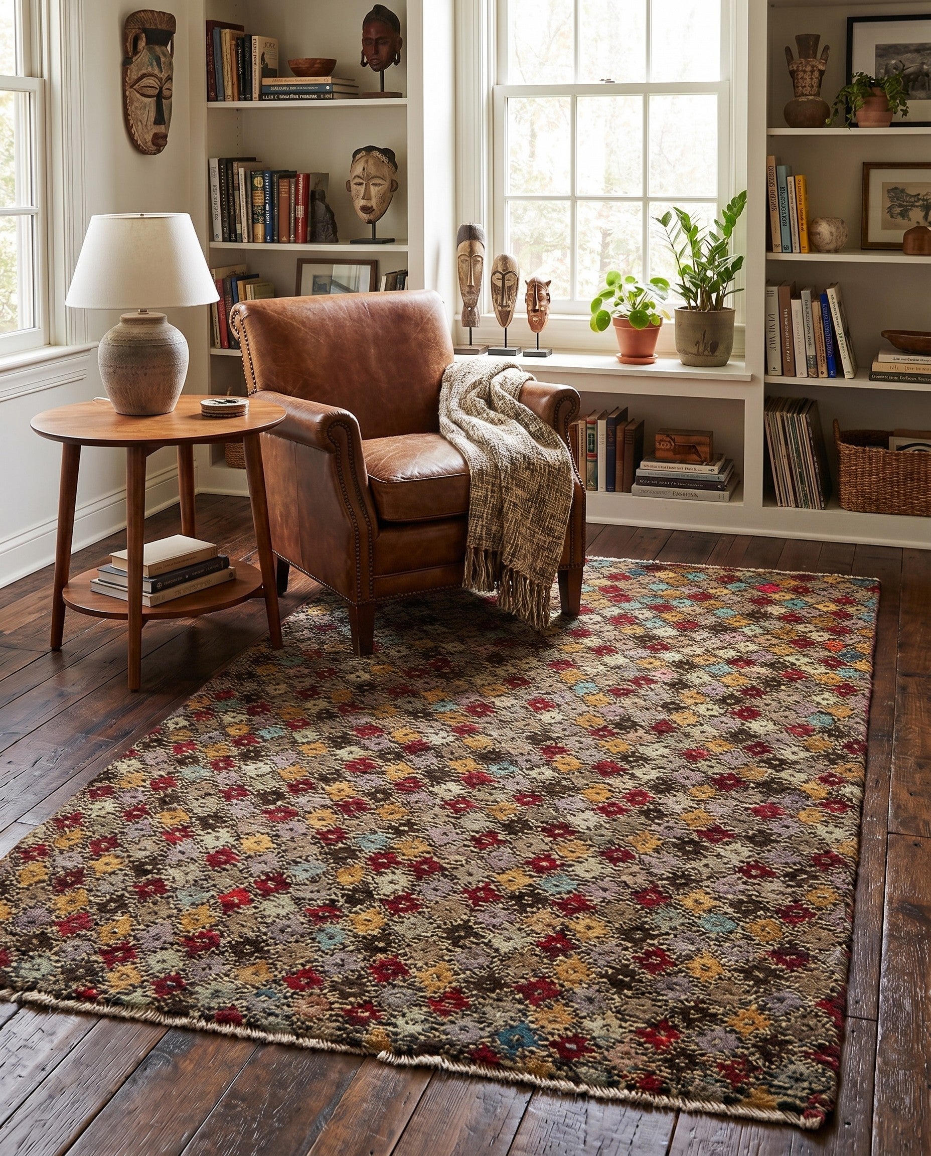 3' 8 x 6' Hand Knotted Balouch Wool Rug