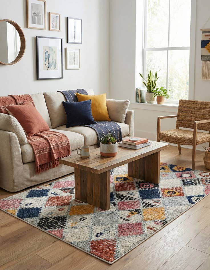 Detail image of 4' x 6' Morocco Rug