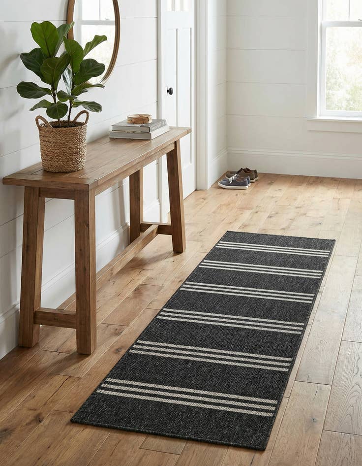 Detail image of 2' x 5' 3  Washable Jill Zarin Anguilla Indoor / Outdoor Runner Rug