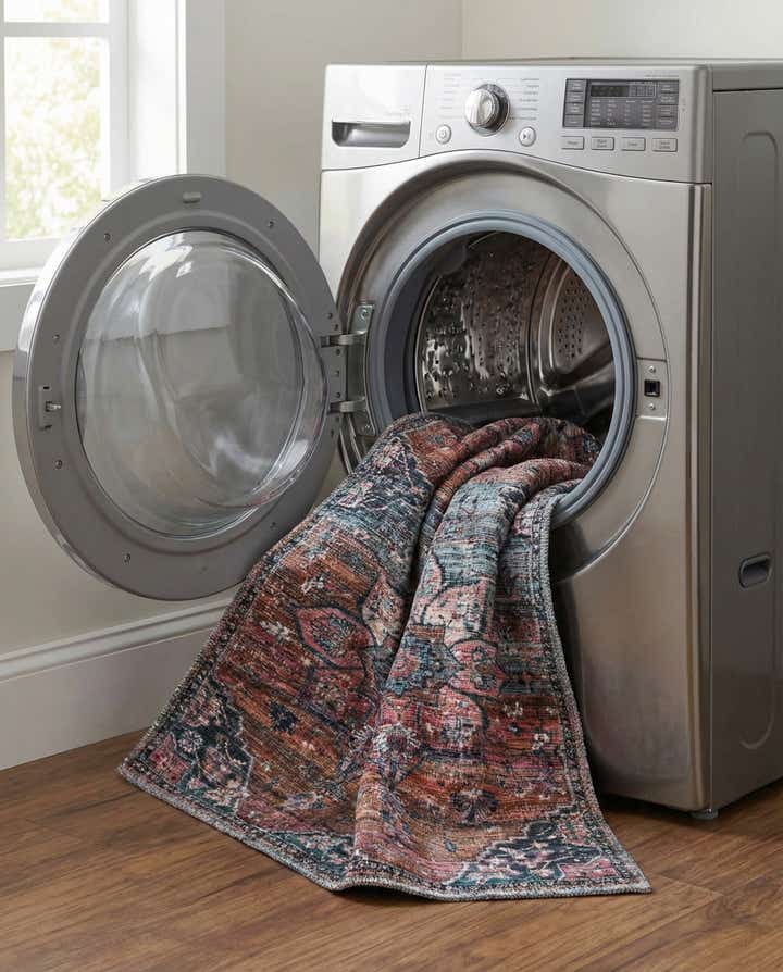 2' x 10' Washable Nostalgia Runner Rug