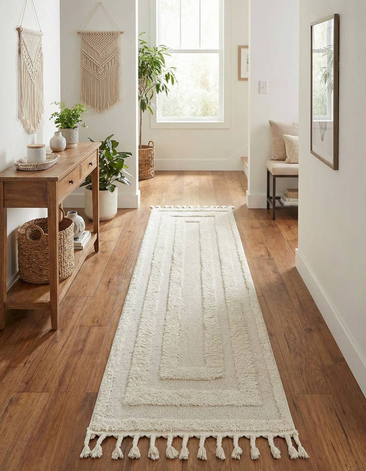 Detail image of 2' 7 x 10' Boho Runner Rug