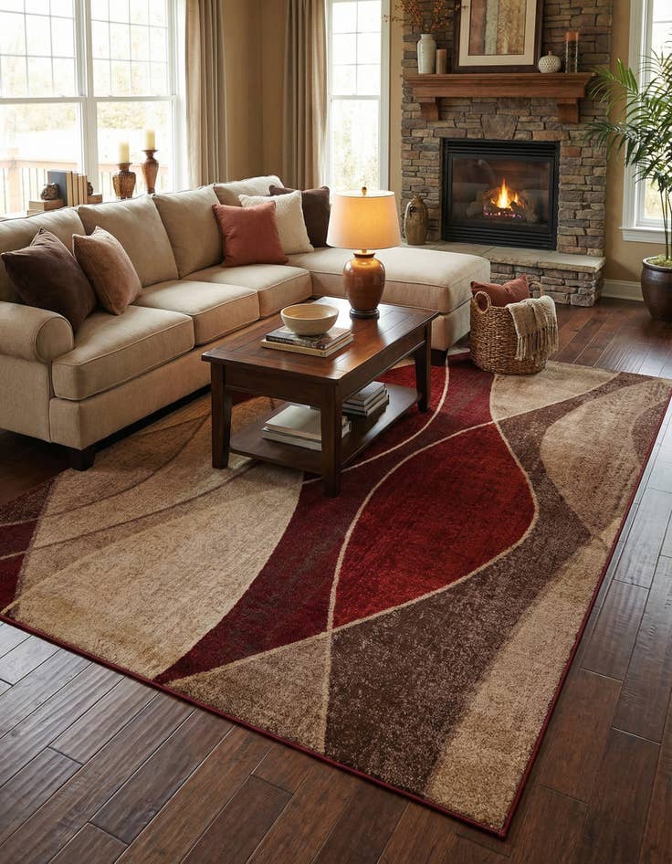 Detail image of 10' x 14' Harvest Rug