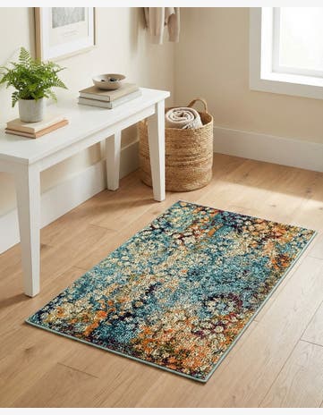 2' 2 x 3' Washable Carnevale Rug