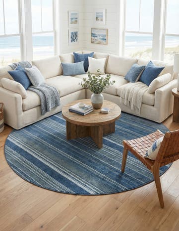 10' 2 x 10' 2 Gemstone Round Rug