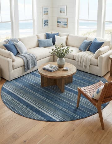 10' 2 x 10' 2 Gemstone Round Rug