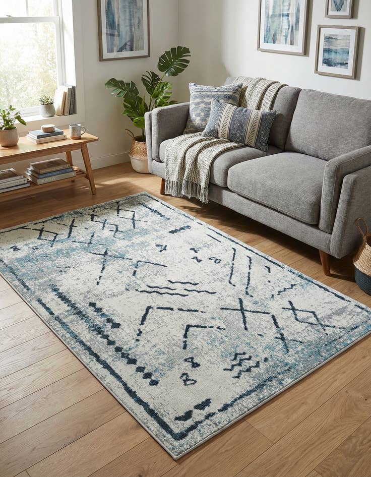 Detail image of 3' 3 x 5' 3 Kamala Washable Rug