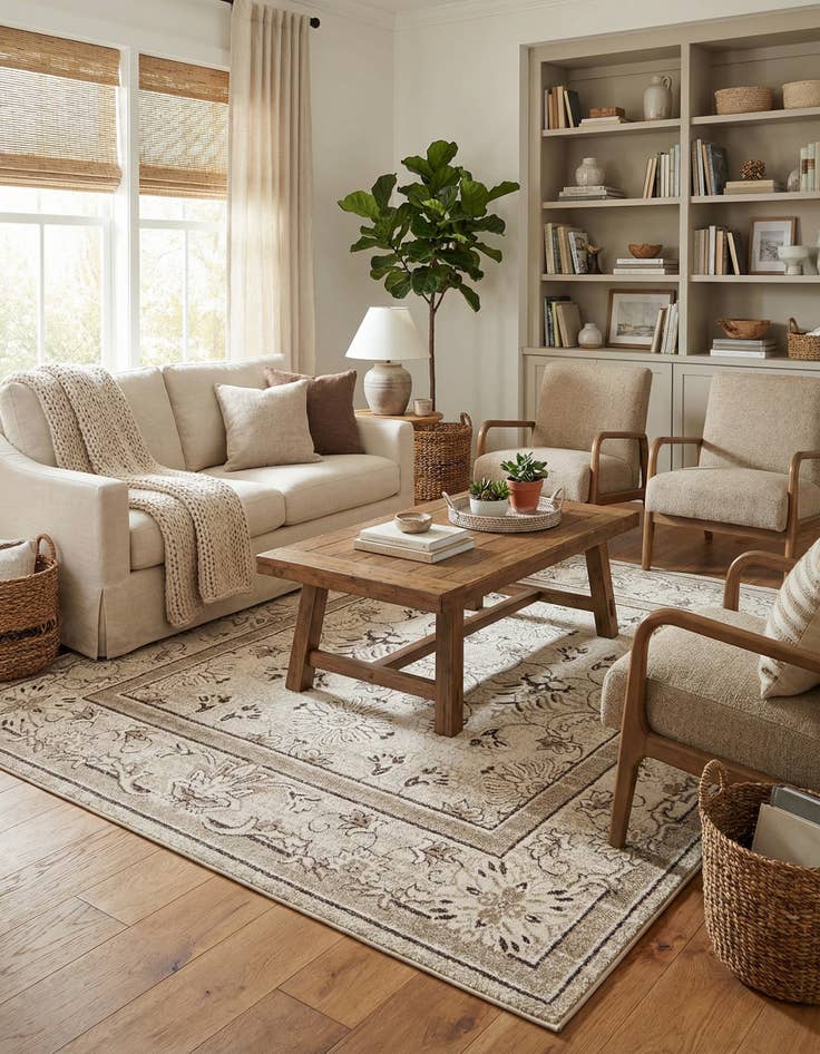 Detail image of 10' x 10' Vista Square Rug