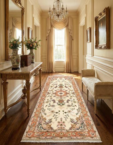 2' 8 x 7' Tabriz Runner Rug