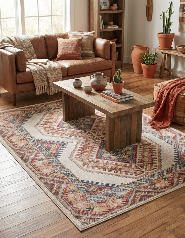 Detail image of  5' 3 x 7' 7 Charlotte Rug