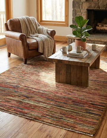 3' 10 x 5' 7 Hand Knotted Modern Ziegler Rug