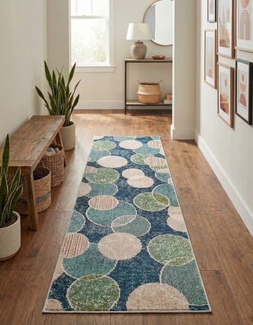 2' 2 x 6' 7 Washable Theia Runner Rug