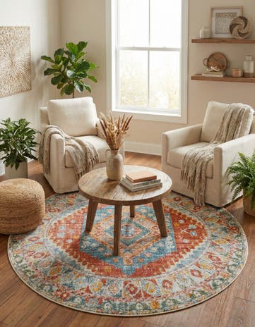5' 5 x 5' 5 Paragon Round Rug