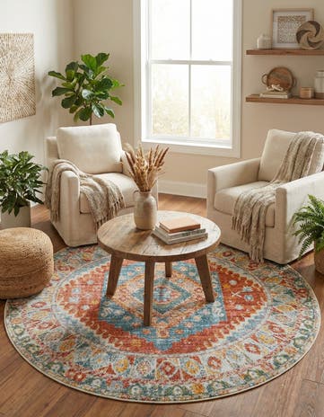 5' 5 x 5' 5 Paragon Round Rug
