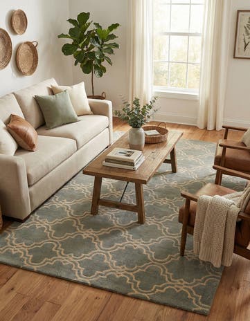 5' x 8' Luna Wool Rug