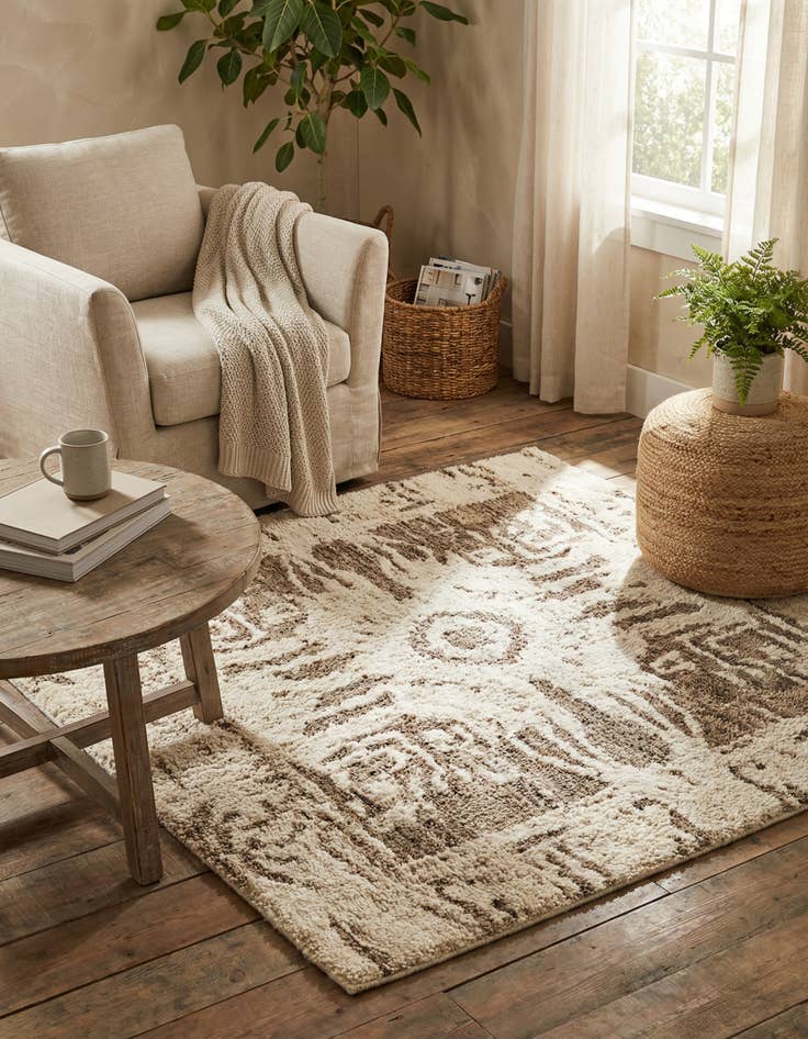 Detail image of  3' 3 x 3' 3 Hermitage Square Rug