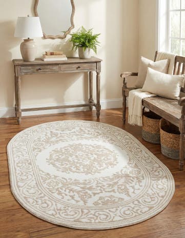 4' x 6' Hermitage Oval Rug