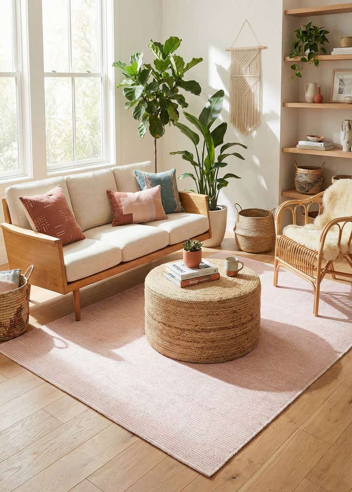 4' 1 x 6' 1 Easy-Clean Jill Zarin Palm Springs Indoor / Outdoor Rug