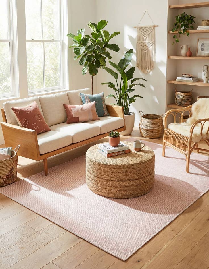 Detail image of  4' 1 x 6' 1  Washable Jill Zarin Palm Springs Indoor / Outdoor Rug