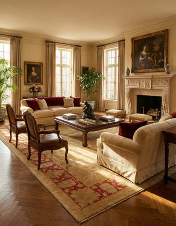 11' 4 x 16' 4 Ziegler Wool Rug