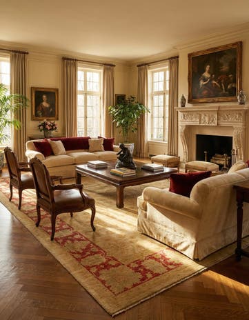 11' 4 x 16' 4 Ziegler Wool Rug