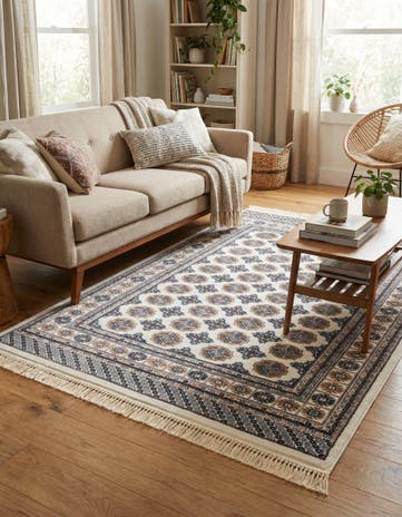 4' x 6' Bokhara Rug