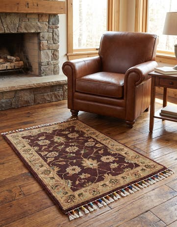 2' x 2' 10 Hand Knotted Ariana Ziegler Rug