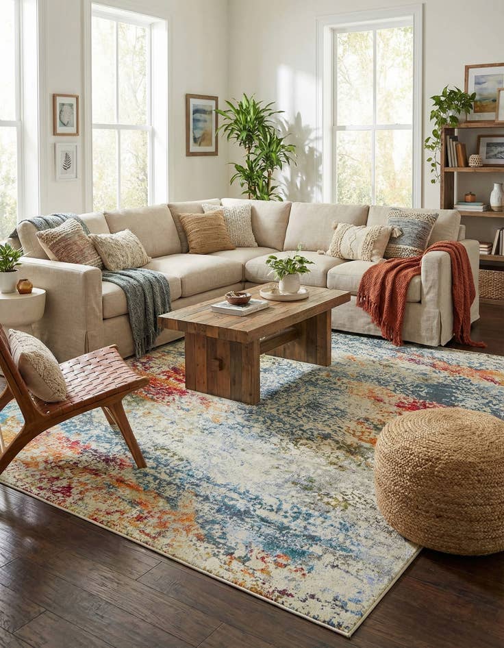 Detail image of  10' x 13' Santiago Rug