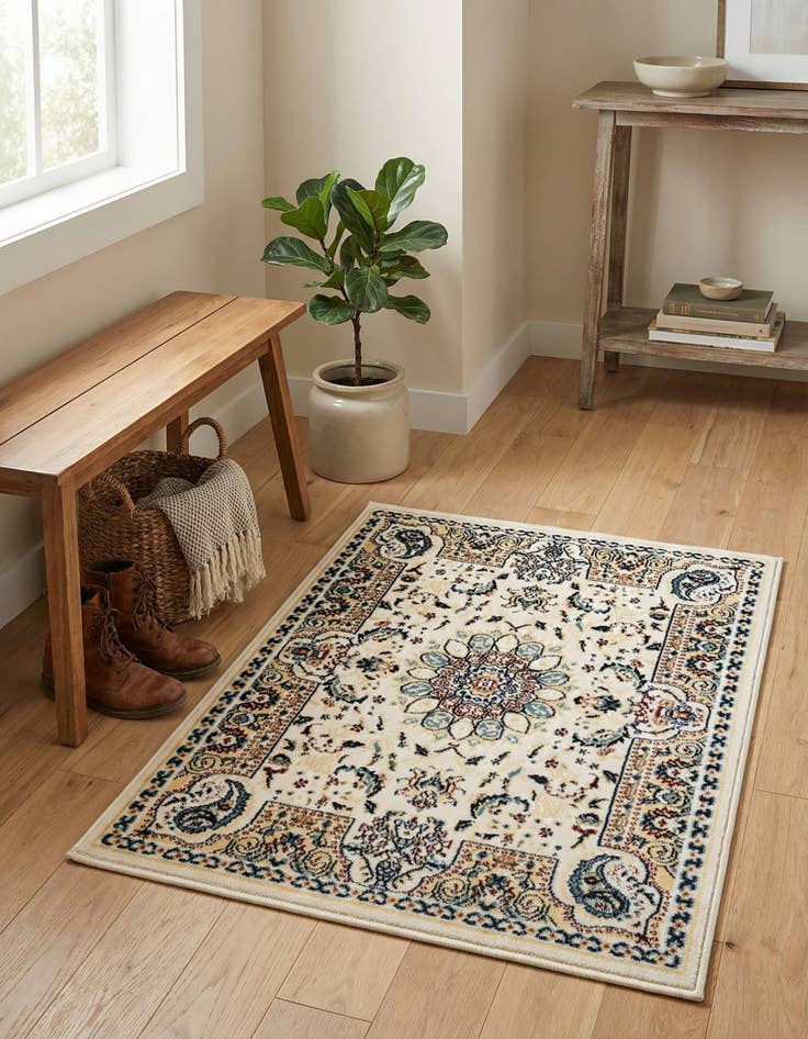 Detail image of  2' 3 x 2' 7 Nain Rug