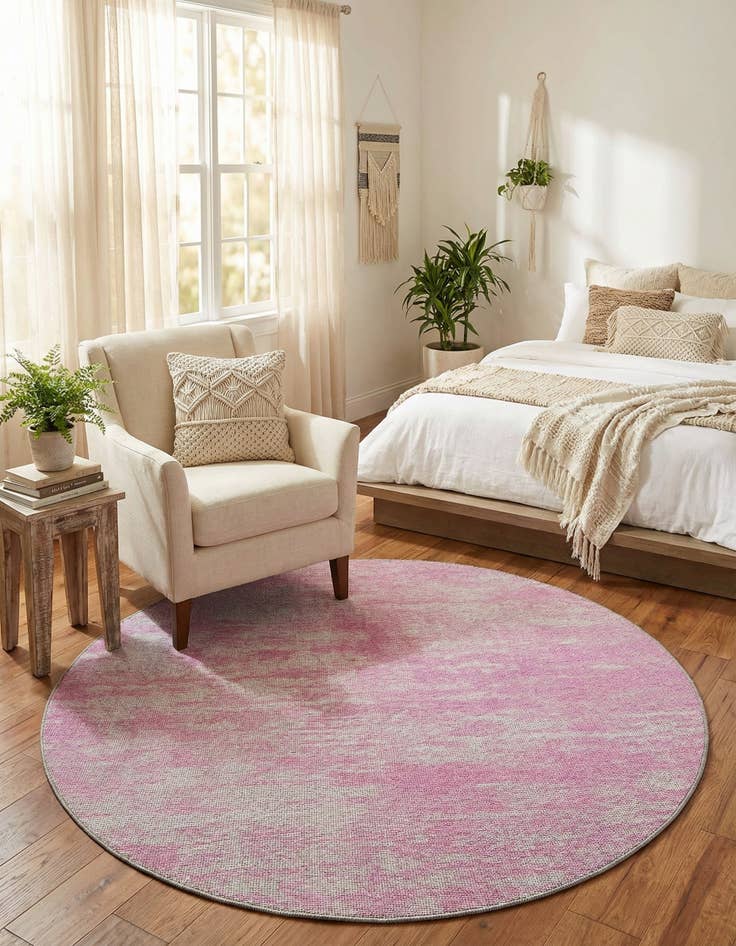 Detail image of  5' x 5' Asha Round Rug