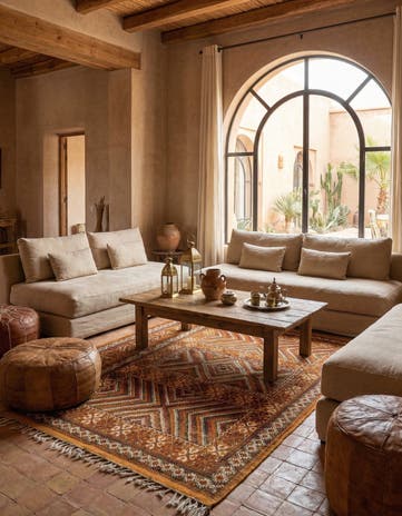 4' 8 x 8' Berber Haut-Atlas Rug