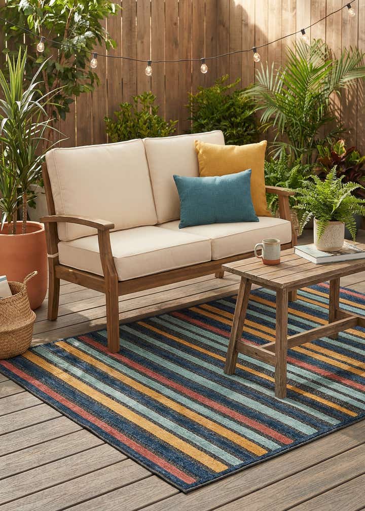 4' x 6' Easy-Clean Belize Indoor / Outdoor Rug