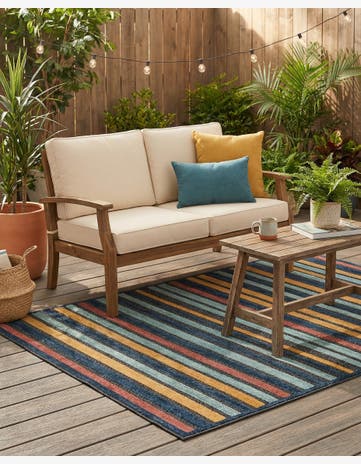 4' x 6' Easy-Clean Belize Indoor / Outdoor Rug