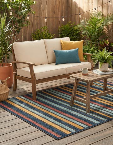4' x 6' Easy-Clean Belize Indoor / Outdoor Rug