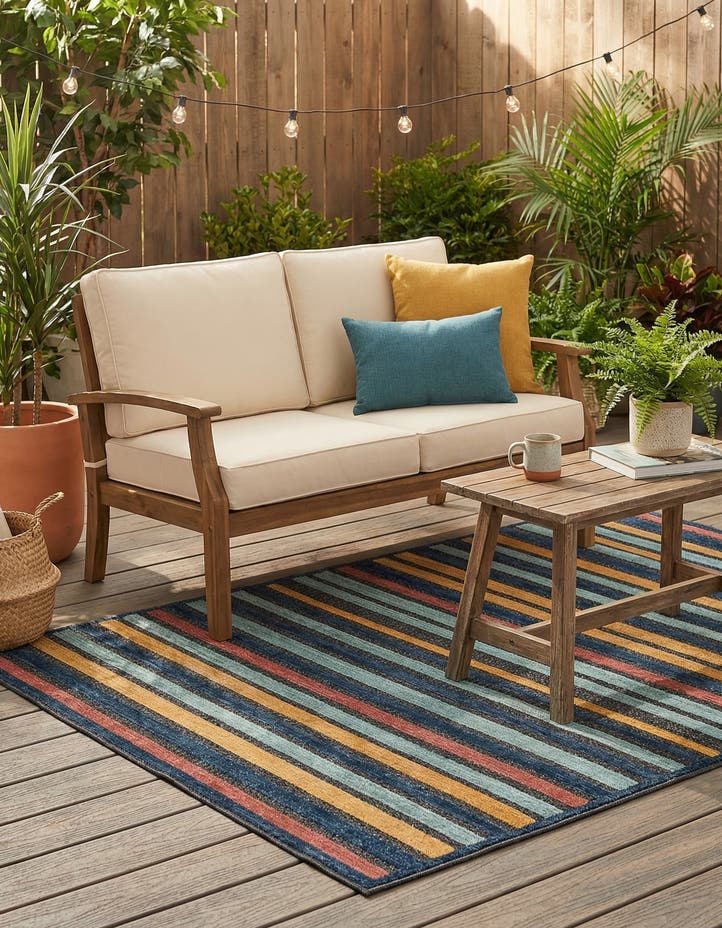 4' x 6' Easy-Clean Belize Indoor / Outdoor...