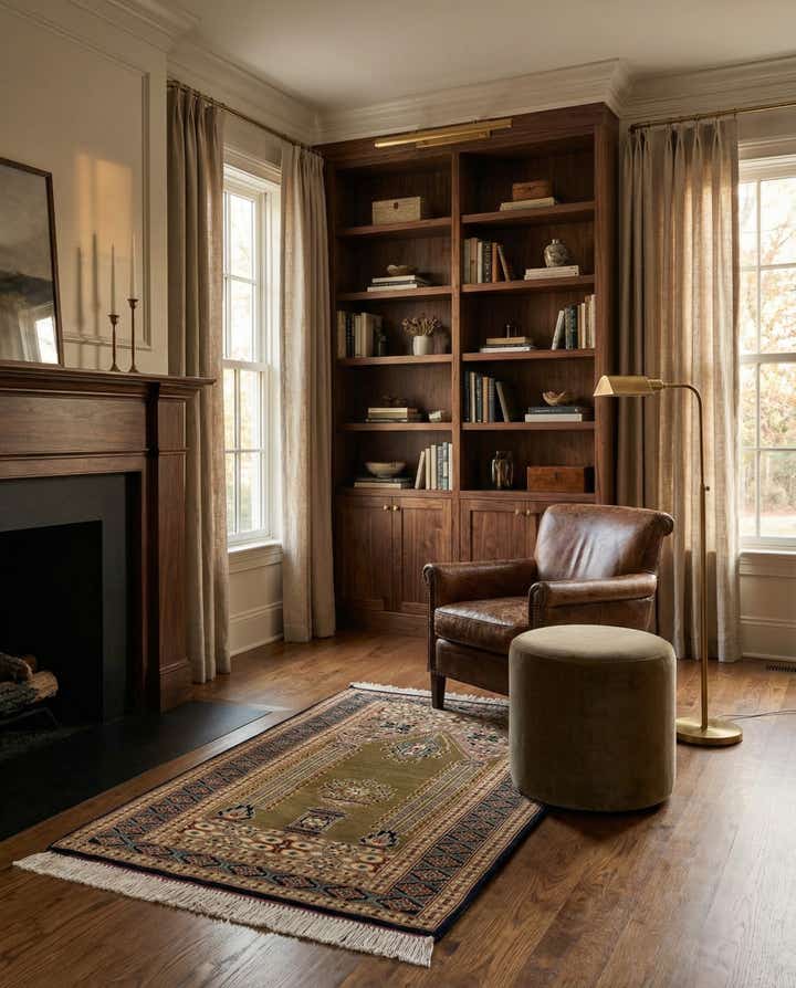 2' 7 x 4' 3 Hand Knotted Bokhara Wool Rug