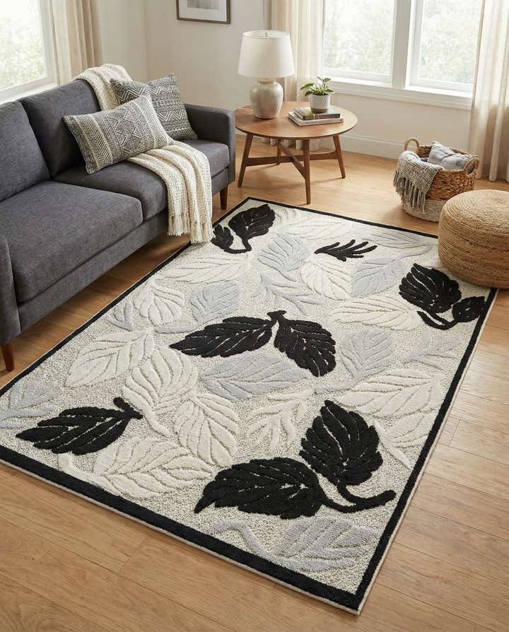 5' 3 x 7' 7 Easy-Clean Indoor / Outdoor Rug