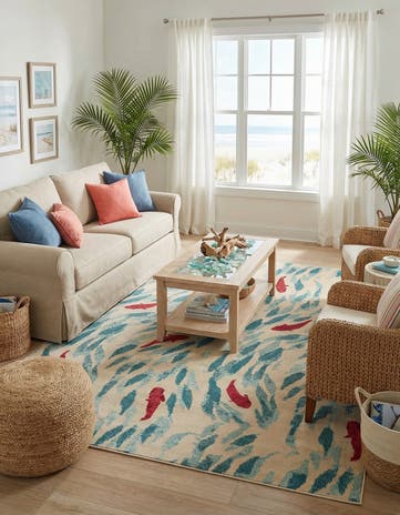 9' x 12' 2 Washable Amalfi Rug