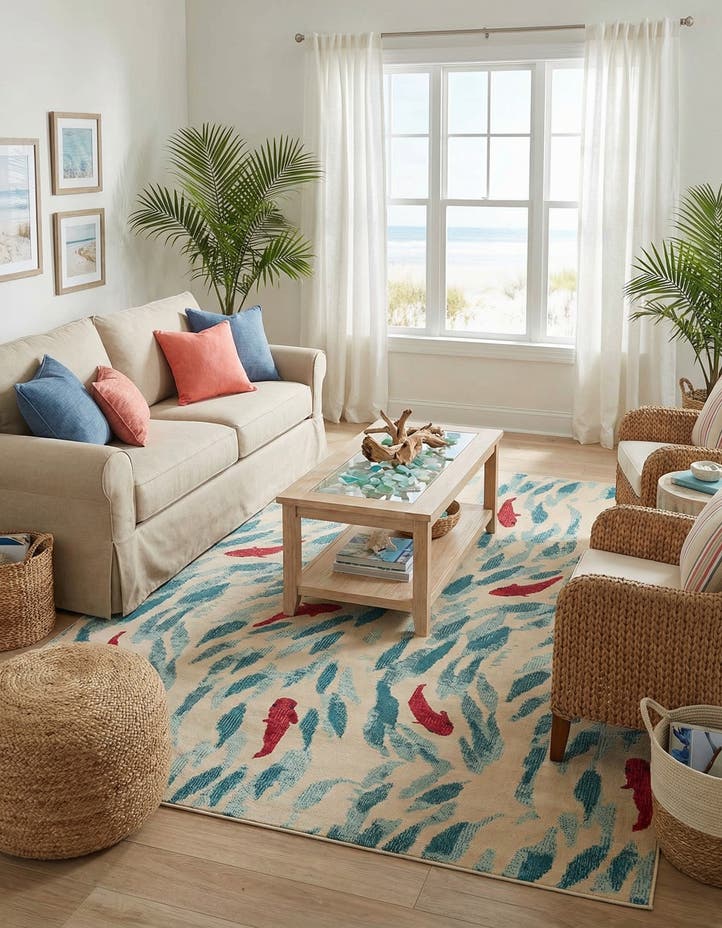 9' x 12' 2 Washable Amalfi Rug